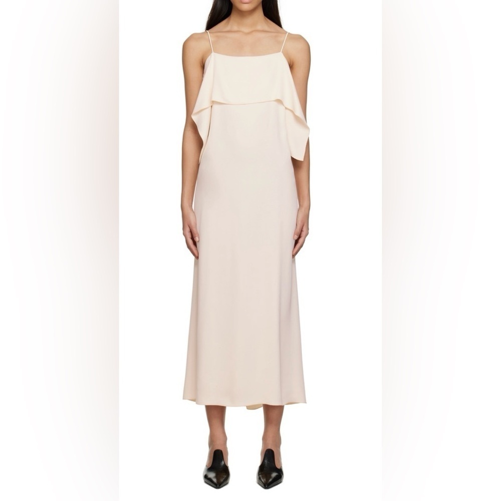NEW Toteme Draped Cami Dress Size 38 EU (US 6) Blush